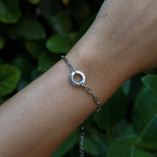 Kairo Bracelet in gold and silver by Zyrah Collective