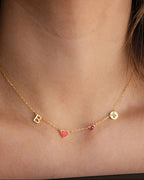 Constellation Necklace star sign pendant by Zyrah Collective