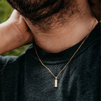 Cuban Chain Tag Necklace