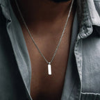 Cuban Chain Tag Necklace